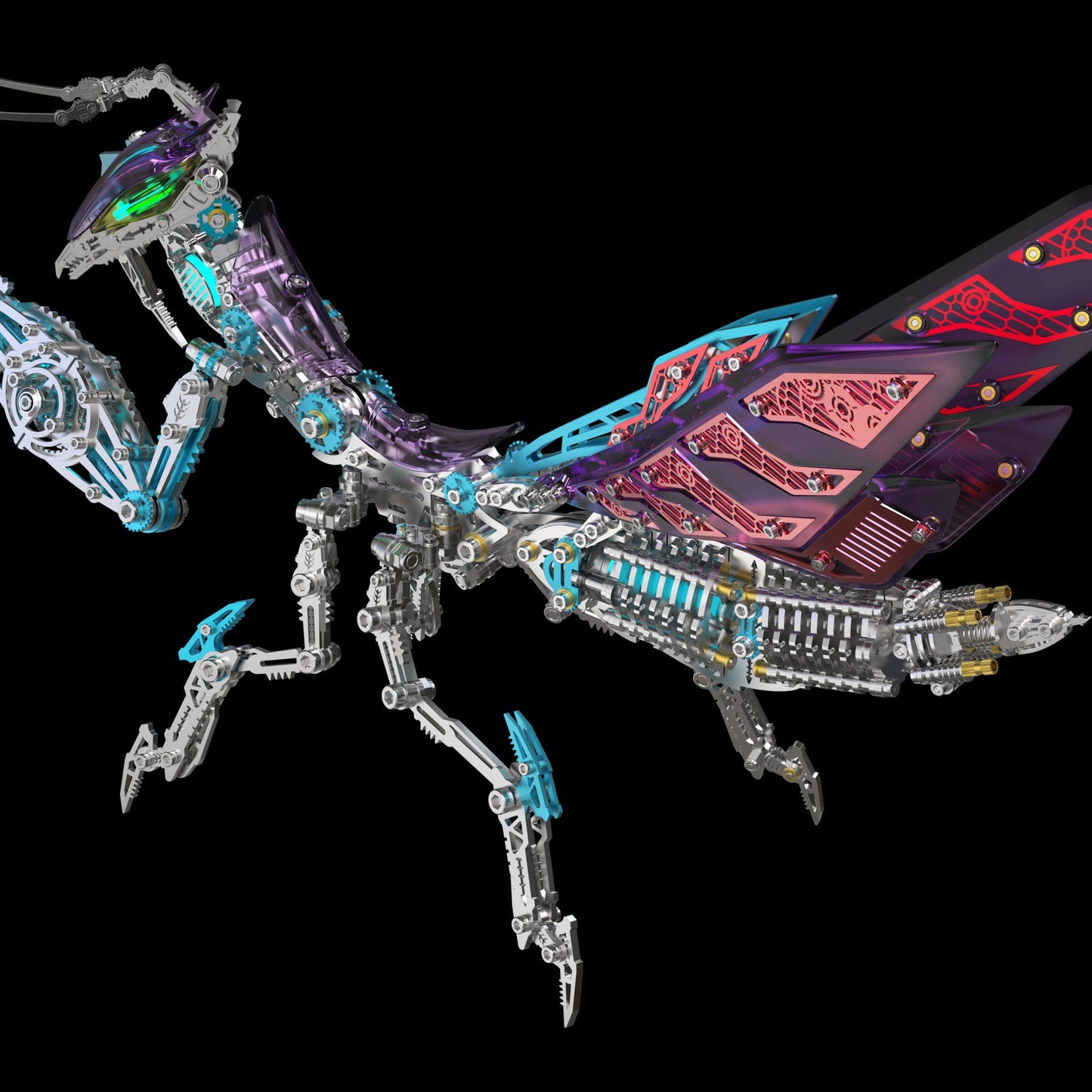Mantis Masterpiece: 1200-Piece Puzzle Challenge
