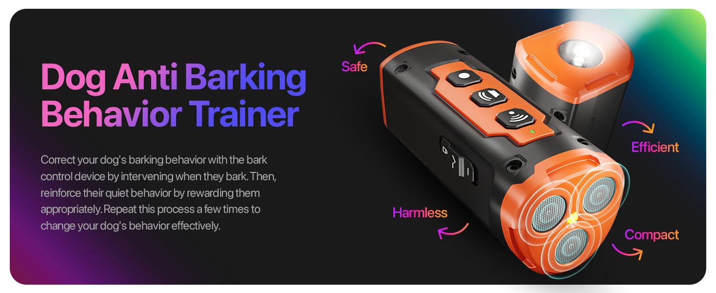 Bark Banisher™  Ultrasonic Dog Training Tool