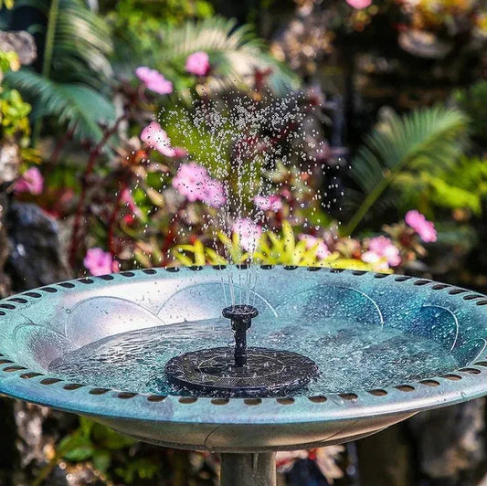 Garden Oasis Solar Fountain